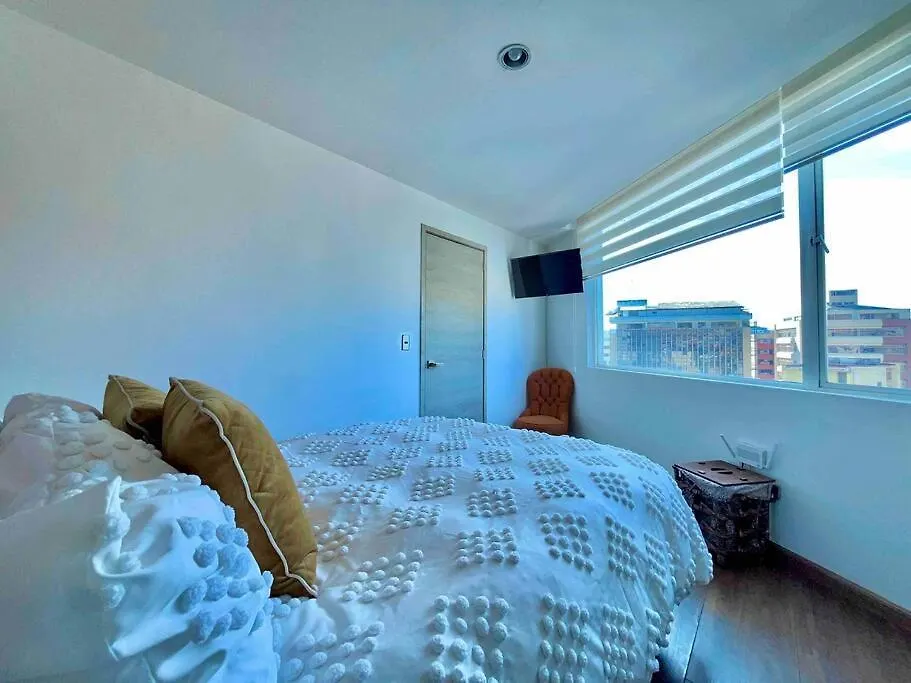 Daire Suite Chic Cerca Parque Carolina Quito