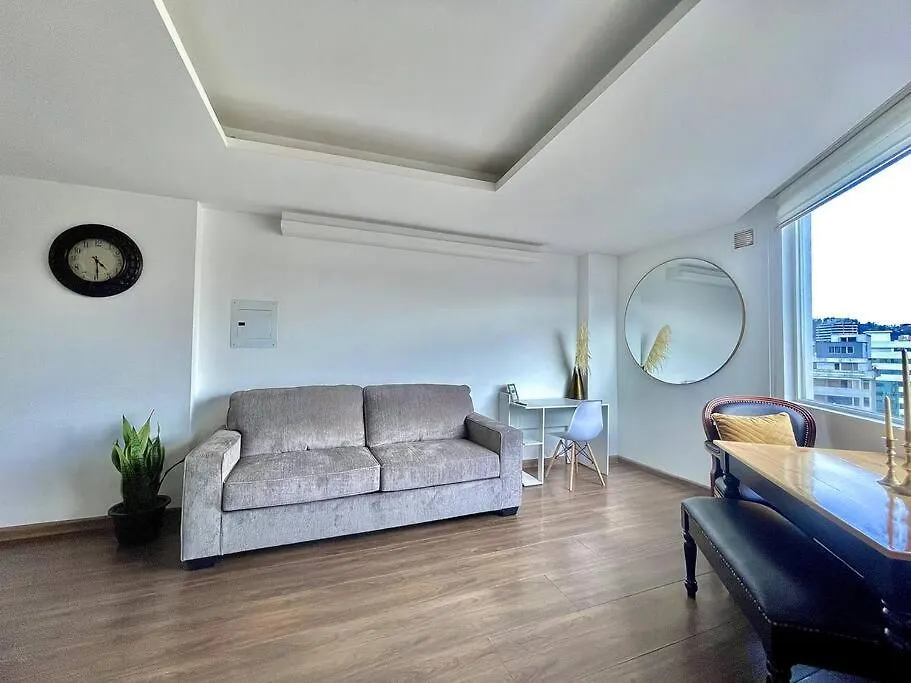 Suite Chic Cerca Parque Carolina Quito Ekvador